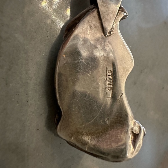 Sterling Tiger’s Eye pendant - Picture 3 of 5